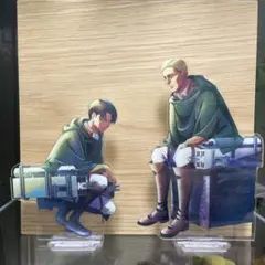 進撃の巨人 リヴァイ エルヴィン アクリルスタンド 2体セット