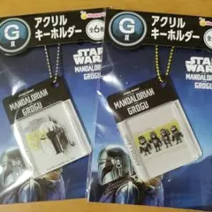 スターウォーズ　ハッピーくじ　アクリルキーホルダー
