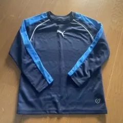 Puma 長袖ウェア ネイビーと青130cm
