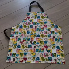☆ハンドメイド☆　リバーシブルキッズエプロン