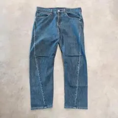 リーバイス エンジニアード ジーンズ W33 00s 青 古着 立体 20198