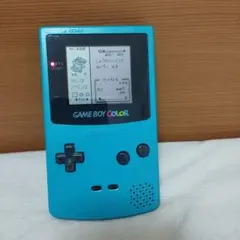 GAME BOY COLOR ターコイズ 本体とソフト付き