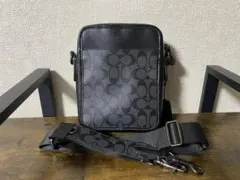 美品　COACH コーチ ショルダーバッグ ブラック