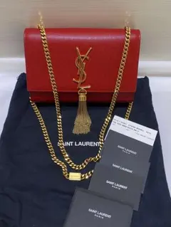 SAINT LAURENT サンローラン　YSL ケイト　チェーンショルダー