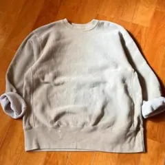 ドゥーズィーエムクラス 裏起毛 スウェット CAMBER ベージュ