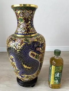 2269 七宝焼 景泰藍 花瓶 2客 時代物 - メルカリ