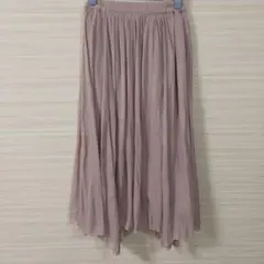 GLACIER グラシア ハニーズ☆シフォン ギャザー ロングスカート M