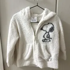 ジェラートピケ スヌーピー フリースパーカー XXS