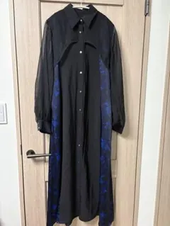 HARE シアーガラ切り替えワンピース