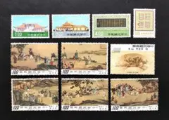 1634 外国 海外切手 中華民国 台湾 鉄道橋 4種 外国切手 中華民国（台湾） 鉄道 台湾の鉄橋 未4種完 2017年 ヒンジ