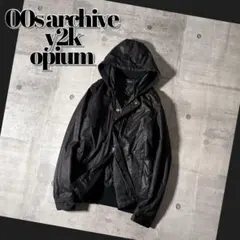 00s archive hooded blouson y2k opium