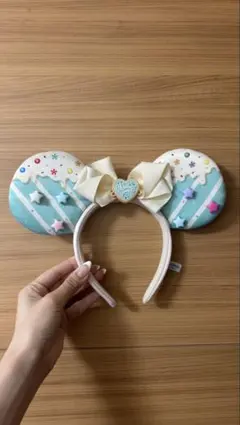 東京ディズニーリゾート カチューシャ アイスクリーム