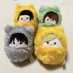 呪術廻戦 くるみたぴぬい 夏油傑・家入硝子・灰原雄・七海建人