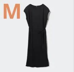 美品　UNIQLO プリーツ ワンピース ユニクロ Mサイズ ロングワンピース
