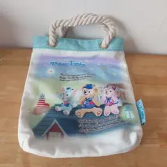 ディズニーシー　ミニトートバッグ　ダッフィー