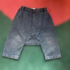 最終価格WOLF&RITA デニム ハーレムパンツ 4 サルエル　100 110