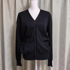 CAMPURE レディース カーディガン ブラック 黒 XL