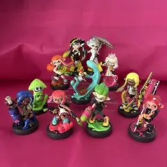 スプラトゥーン フィギュア amiibo アミーボ 11体セット ホタル アオリ