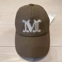 未使用品 Max Mara ベースボールキャップ ベージュ - メルカリ