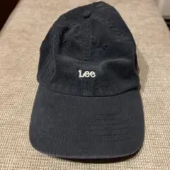 Lee ネイビー コーデュロイキャップ