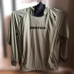 BRIEFING フード付きシャツ ベージュ