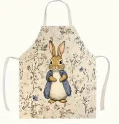 【新品未使用】ヴィンテージデザイン エプロン