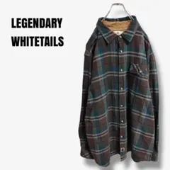 mt12325 LEGENDARY WHITETAILS フランネルシャツ