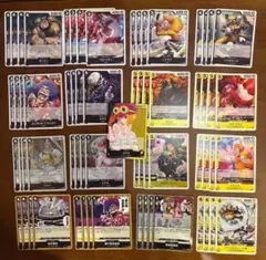 【各種4枚】黒黄コアラ　デッキパーツ　① 赤黒サボ　デッキ　パーツ