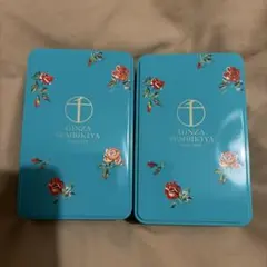 銀座千疋屋 缶入り一口フルーツゼリー　2個セット