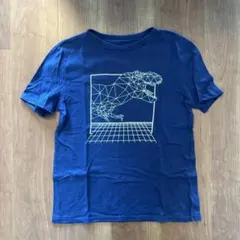 ギャップ　恐竜ワイヤーフレームTシャツ