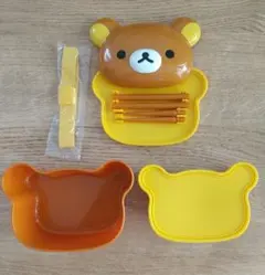 新品 ミスド×リラックマ フェイス二段お弁当箱のサムネイル