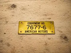 AMC 真鍮 Equipment IDタグ USA雑貨