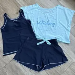 女の子160㎝水着3点セット