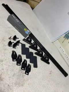 良品エルグランド E52 カーキャリア 一式 Terzo ベース フット バー