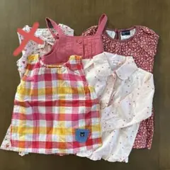 100 cm おまとめ4点　ワンピース他