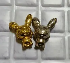 【当時物】ポケモン メタルフィギュア マイナン☆ゴールド☆シルバー 2コセット