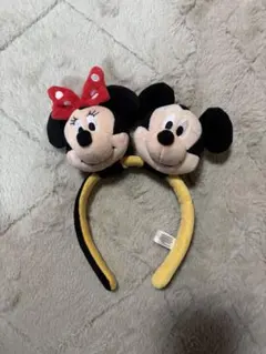 香港ディズニー限定カスタムカチューシャ　ミッキーミニー