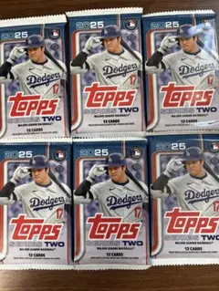 Topps 2025 Series Two 6パック　　　　 大谷翔平