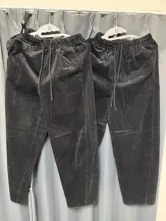 guコーデュロイバレルレッグイージーパンツ2点定価5980円