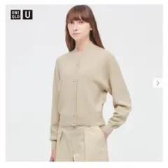 UNIQLO U クロップドカーディガン L