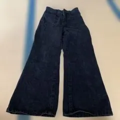 黒 ブーツカットデニムのサムネイル