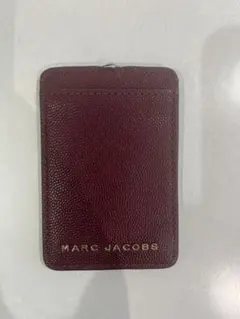 MARC JACOBS バーガンディ カードケース
