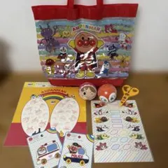 新品未使用 希少 レア レトロ アンパンマン ハンカチ まとめ売り