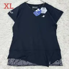 新品タグ付✨バボラ 大きいサイズ テニスウェア XL黒 スポーツウェア カラットのサムネイル