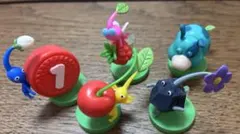 ピクミン　チョコエッグ　フィギュア5体セットのサムネイル