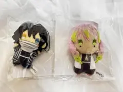 鬼滅の刃 無限城編 ゆらふわみにみにぬいぐるみ 伊黒小芭内 甘露寺蜜璃