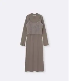 ☆ GU 2ピースビスチェセットワンピース M ☆
