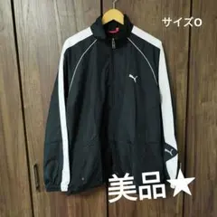 チ*ー様 美品★PUMA　プーマ　ウィンドブレーカー　ジップアップ　中メッシュ