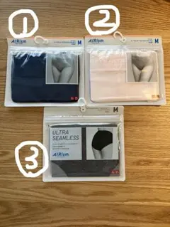 【エアリズム】レディースショーツ　3点セット　Mサイズ