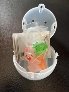 ノンタン　めじるしアクセサリー　ガチャガチャ